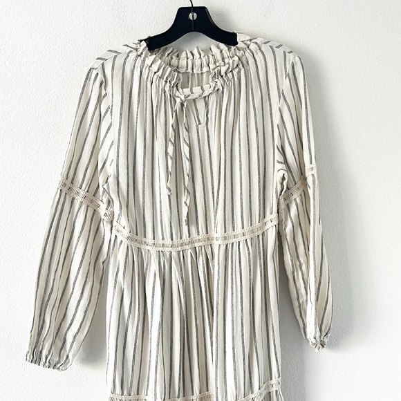 Fahhar Striped Midi Dress - Picture 6 of 11